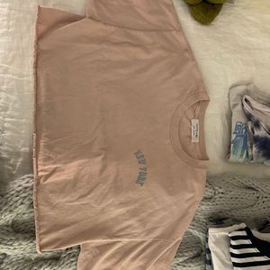 Cropped basic tshirt